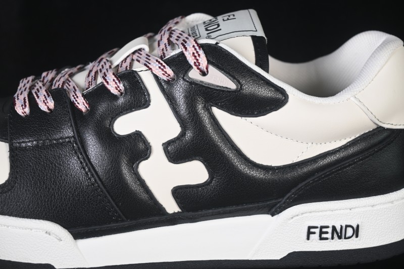 Fendi Match Round Toe Thick Sole Low-Top Casual Sneakers - AHH2F1FHS