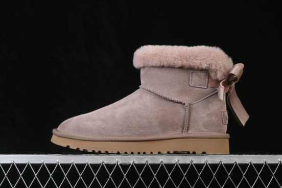 UGG Mini Bailey Mixed Bow Casual Comfort Snow Boots - 1178790 CRBO