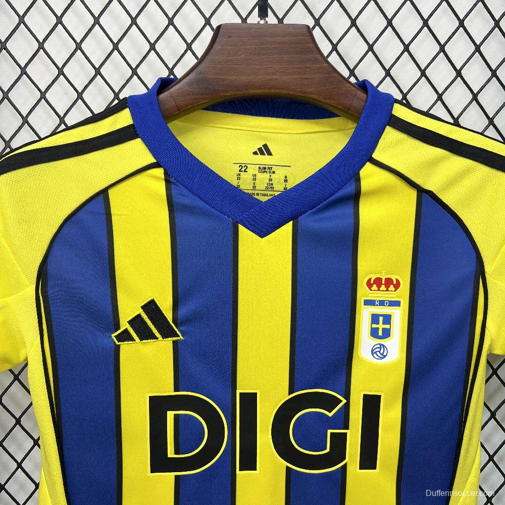 2025/26 Kids Real Oviedo Away Kit