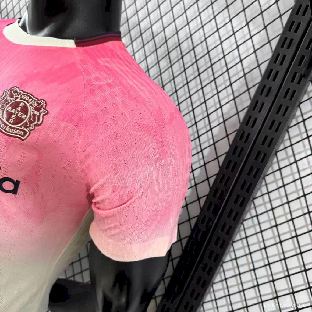 2025/26 Player Version Mens Bayer 04 Leverkusen Away Jersey