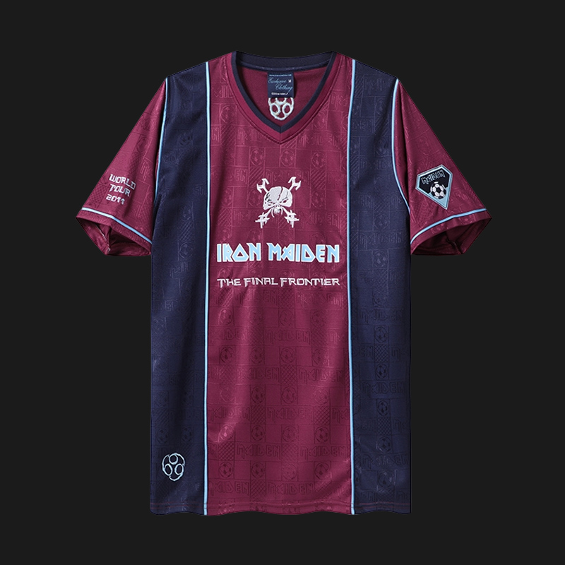 Retro 2011 West Ham United x Iron Maiden Away Jersey