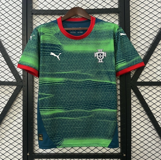 2025 Portugal E-sports Home Green Jersey