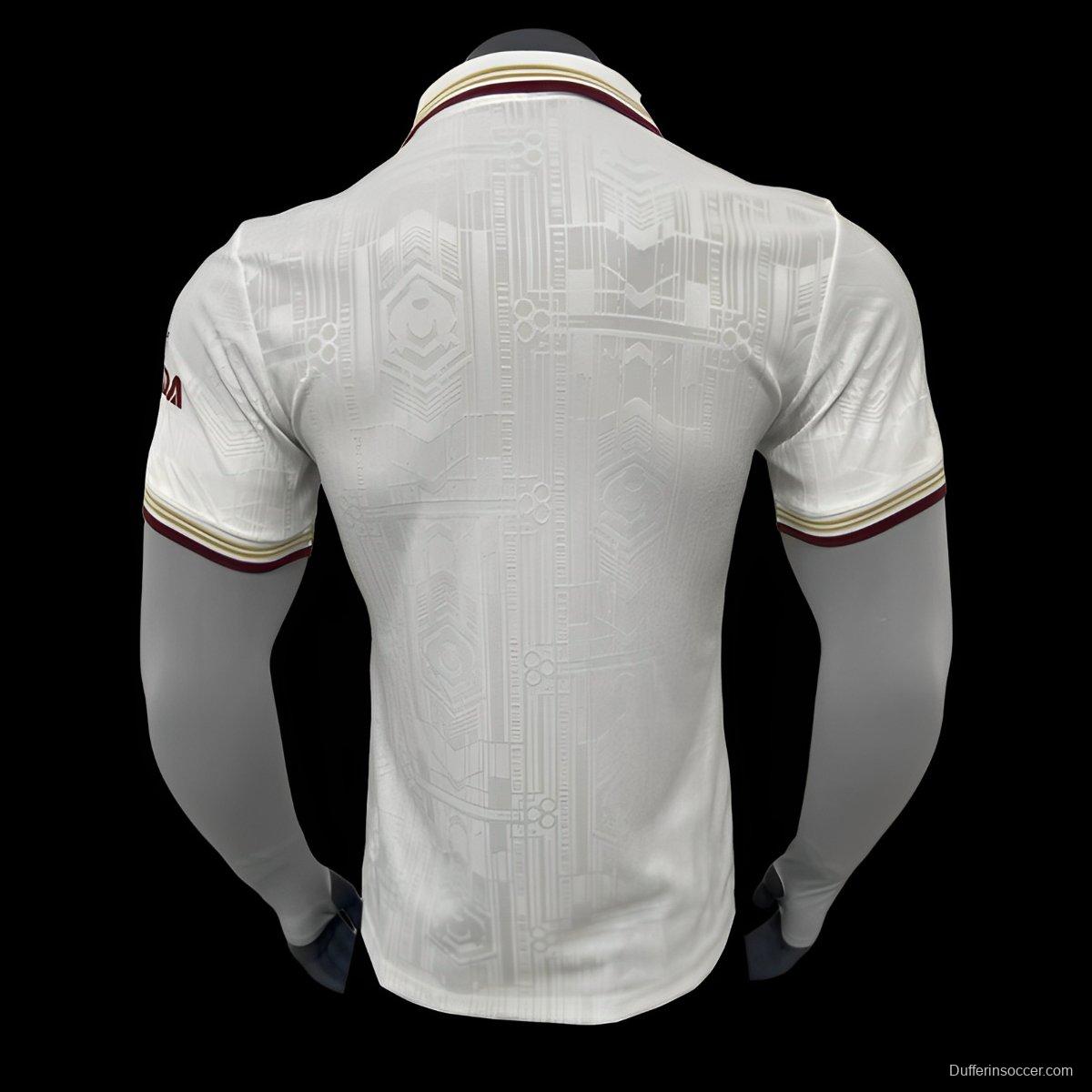 Player Version 25/26 Arsenal Away White Jersey