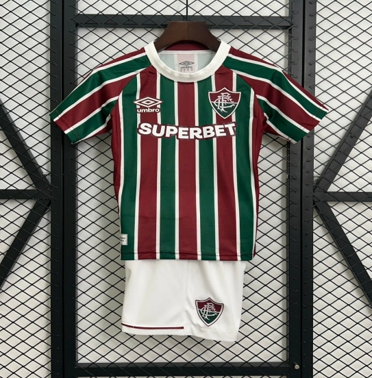 25/26 Kids Fluminense Home Size 16-28 Jersey