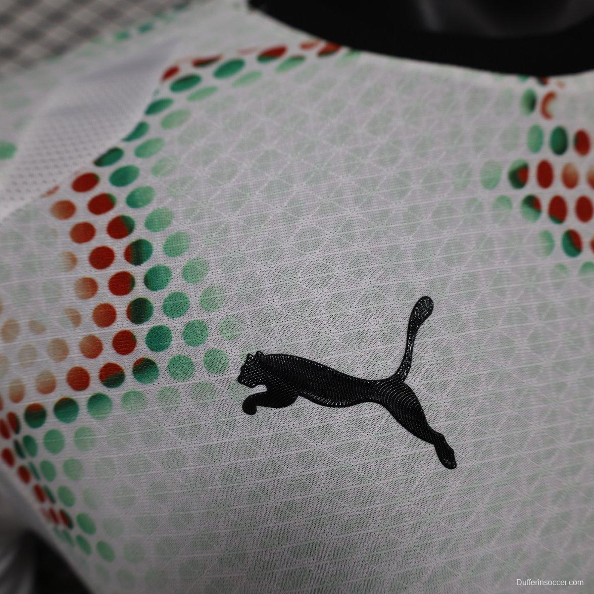 Player Version 2024 Portugal Away White Jersey