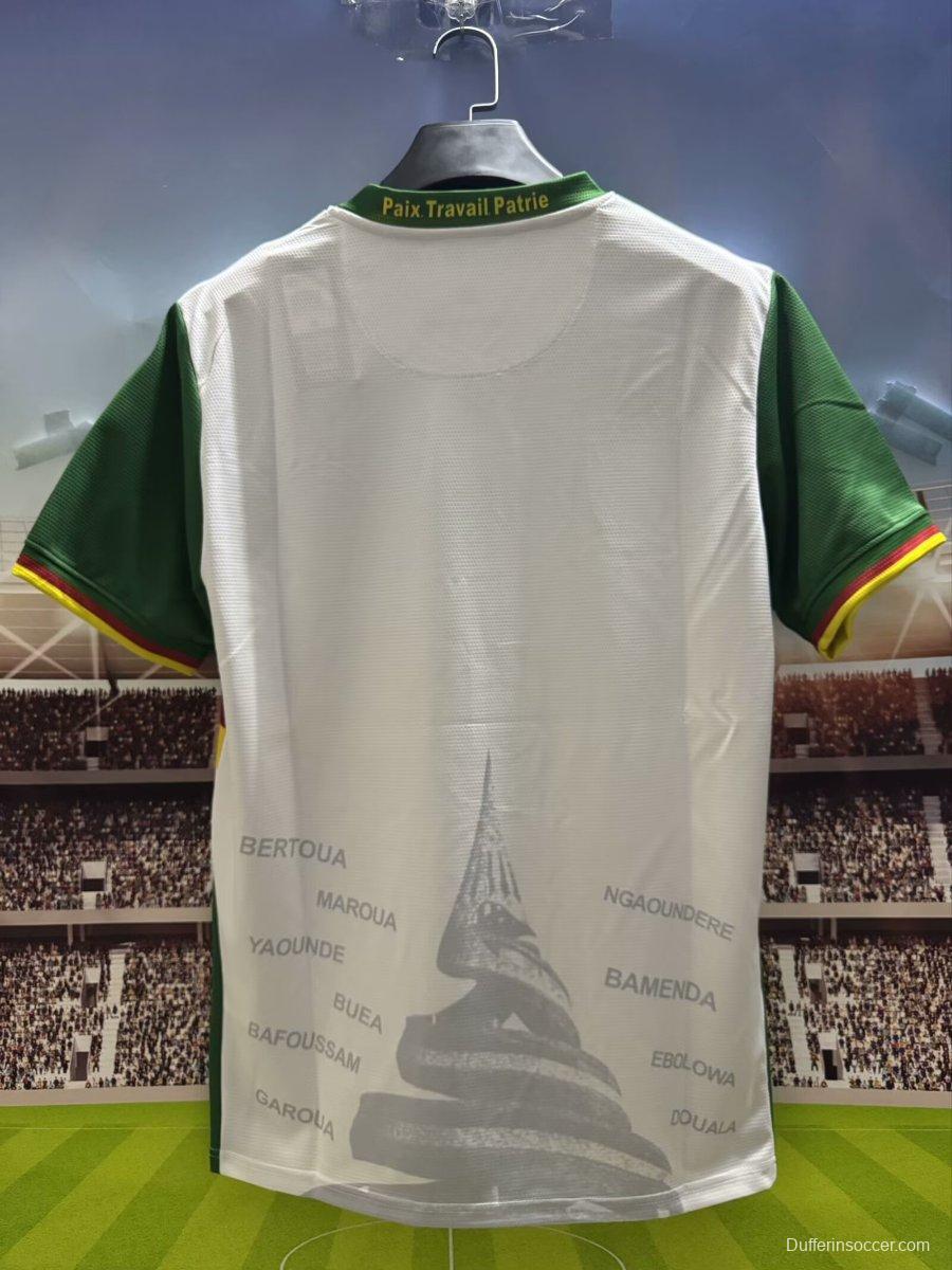 2025 Cameroon Third WHITE Jersey