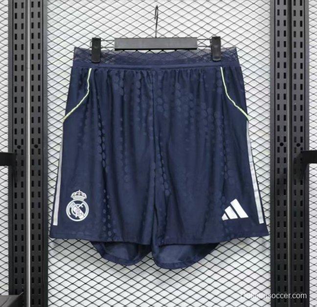 Player Version 25/26 Real Madrid Away Navy Shorts
