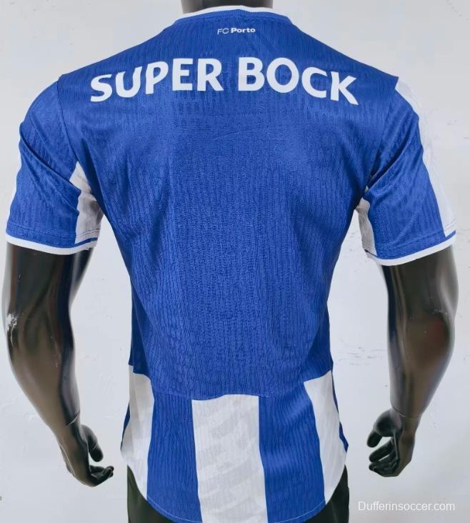 Player Version 25/26 Porto Home Jersey