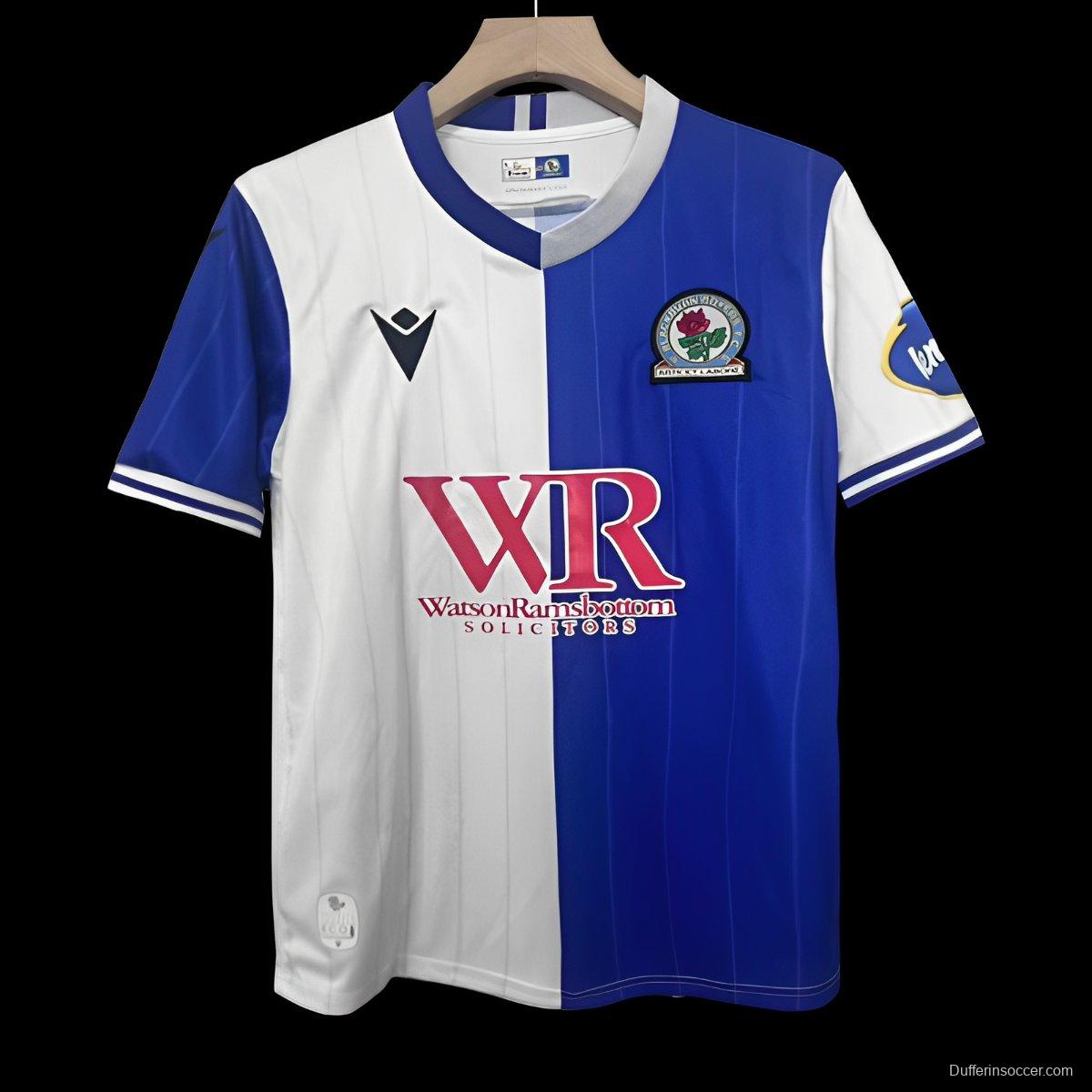 25/26 Blackburn Rovers 150Th Anniversary Jersey