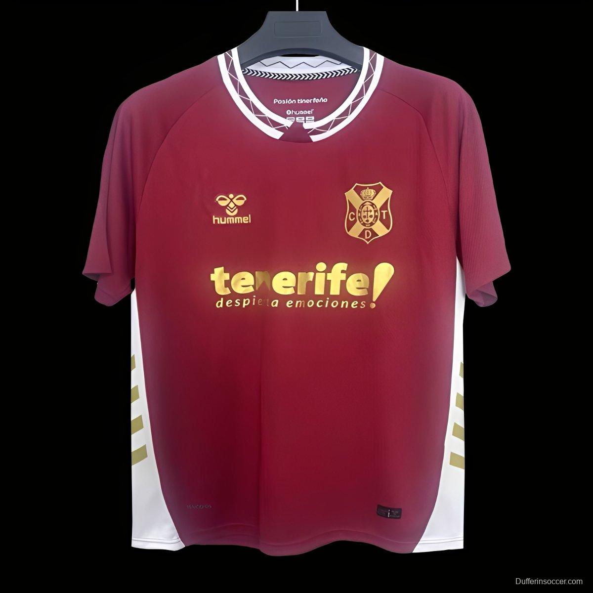 25/26 Tenerife Away Red Jersey