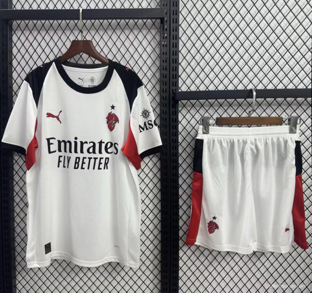 25/26 Kids AC Milan Away Jersey