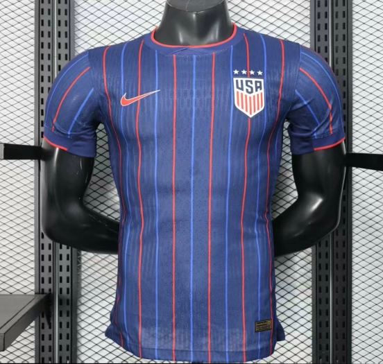 Player Version 2025 USA Away Jersey