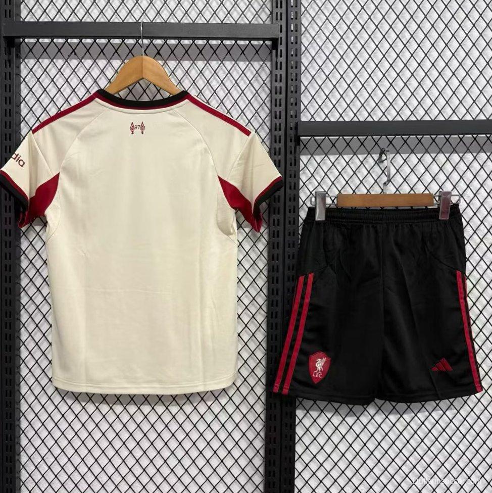 25/26 Kids Liverpool Away Jersey