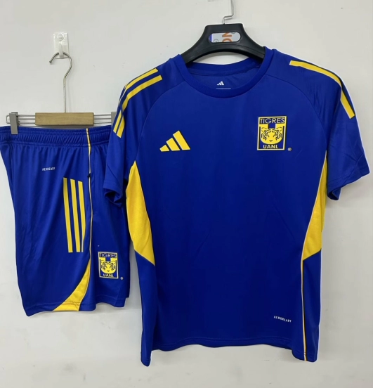 25/26 Tigres UANL Pre-Match Jersey Blue+ Shorts