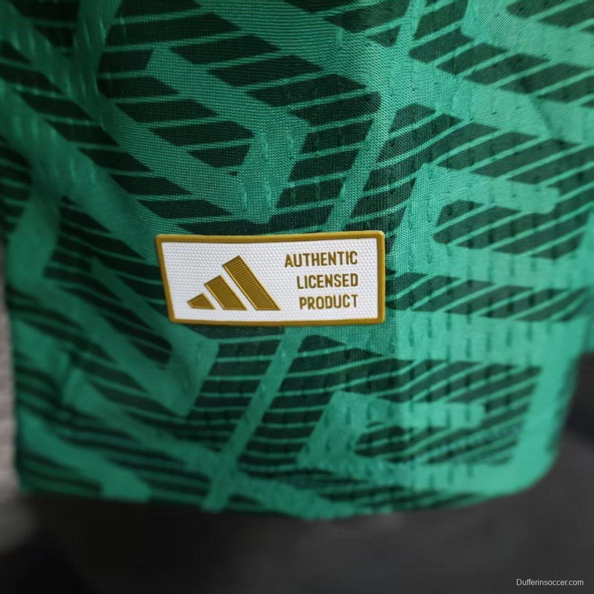 Player Version 2026 Mexico Home Long Sleeve Jersey