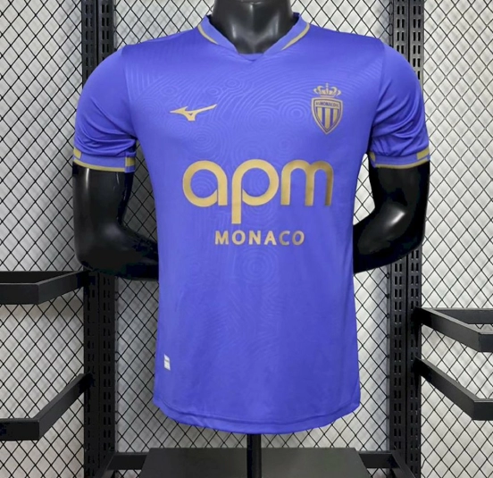 2025/26 Player Version Mens AS Monaco Away Jersey