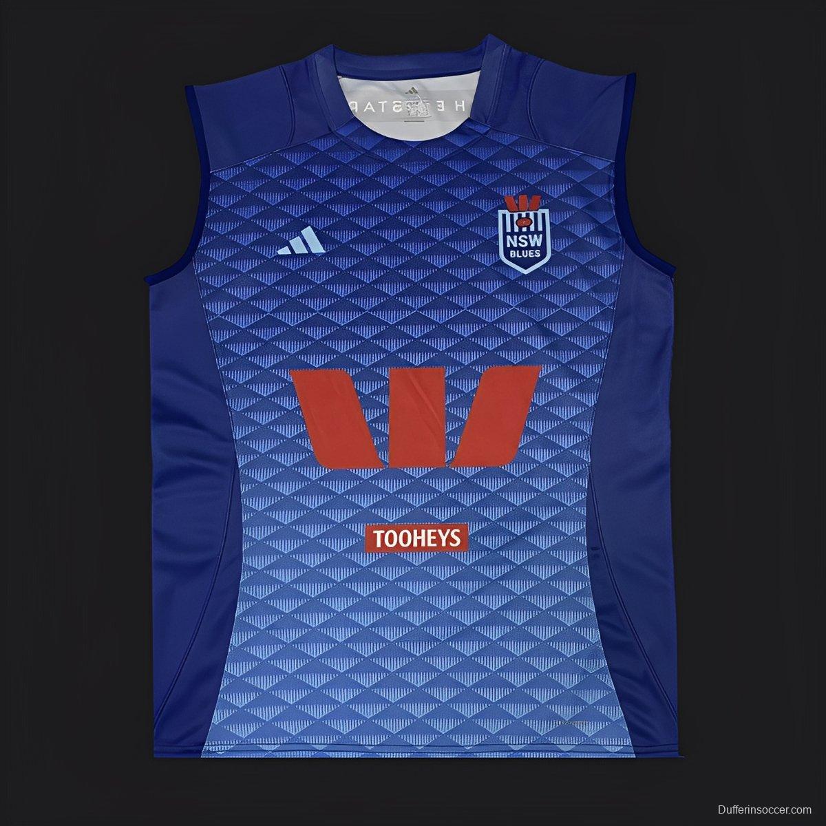 2026 NSW Blues Navy Blue with Diamond Pattern Women's Jersey