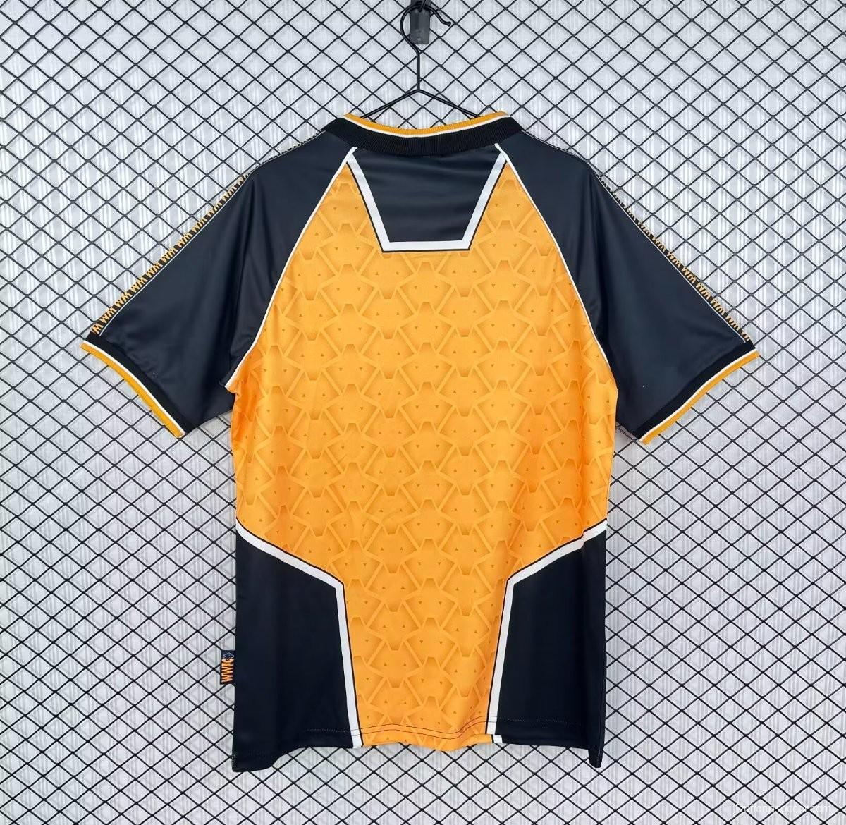 Retro 96/98 Wolverhampton Wanderers Home Jersey