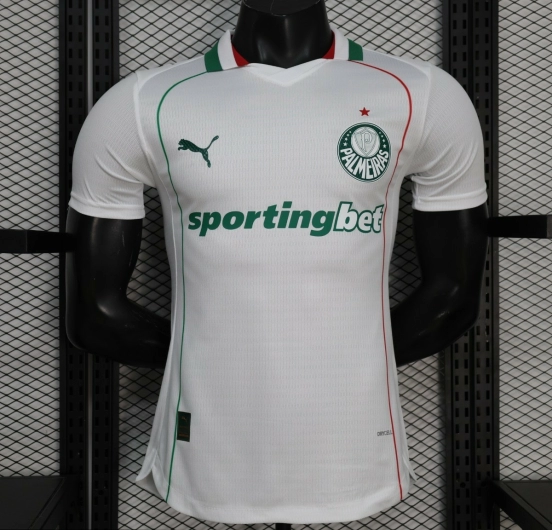 Player Version 26/27 Palmeiras Away White Jersey