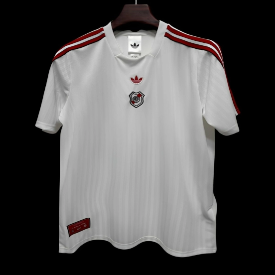 25/26 River Plate Adidas Terrace Icons White Jersey