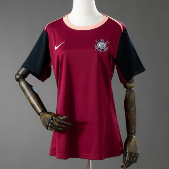 26/27 Corinthians Women's Training Jersey - Maroon Jersey