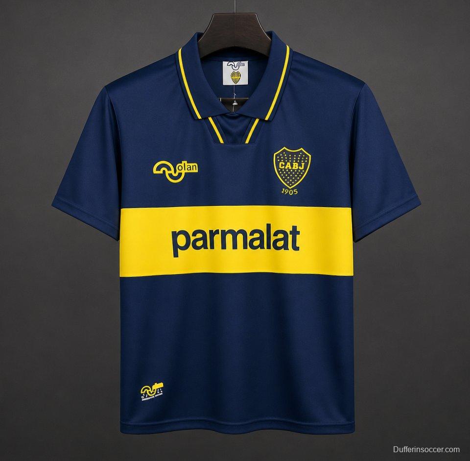 Retro 94/95 Boca Juniors Home Jersey