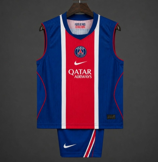 Player Version 26/27 PSG Home Vest Jersey+Shorts