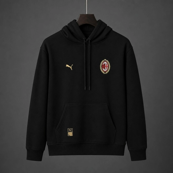 26/27 AC Milan Away Black Hoodie 9 Colors