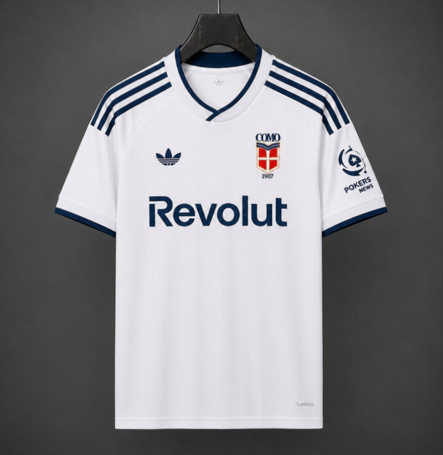 26/27 Como 1907 Away White Jersey