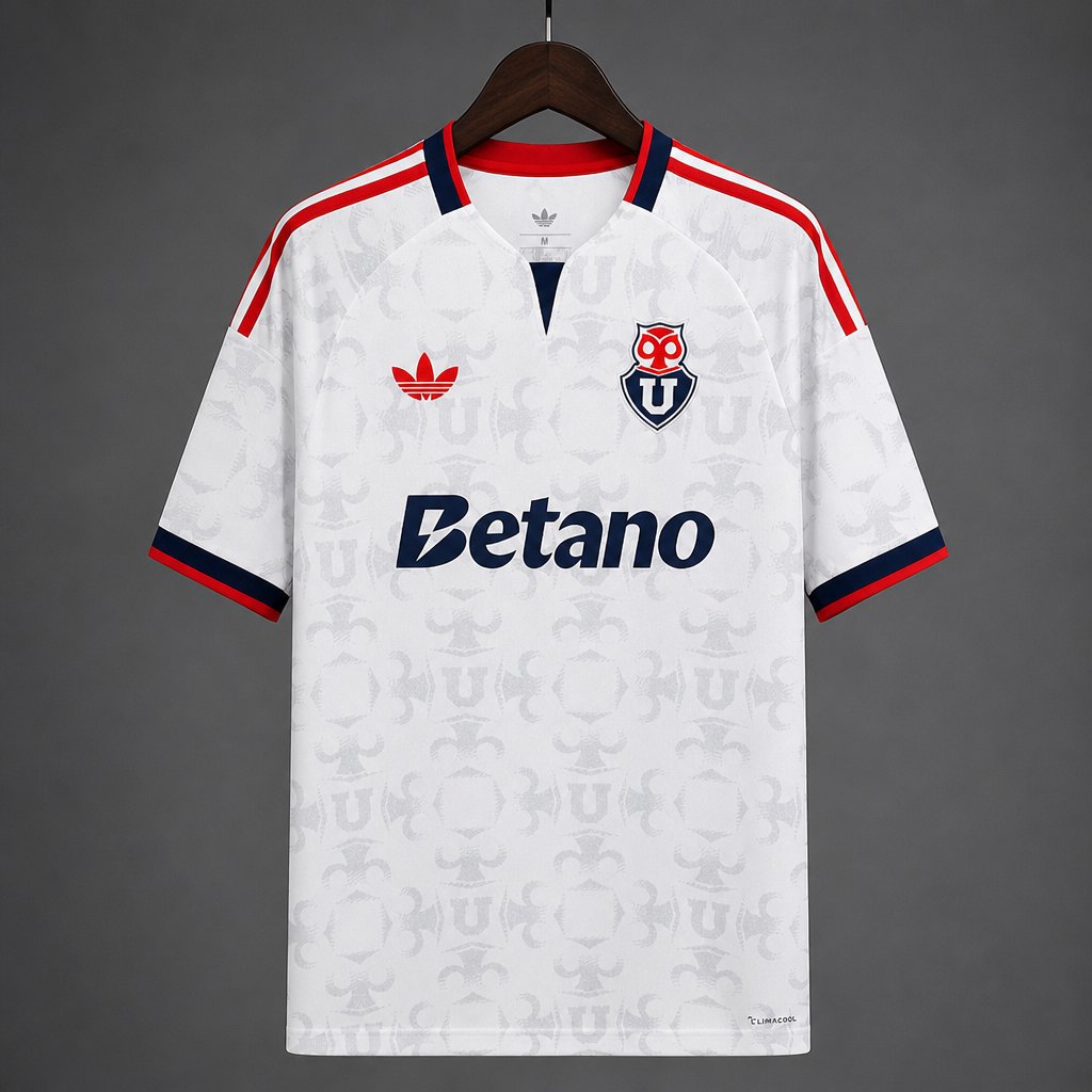 2027 Universidad de Chile Away White Jersey