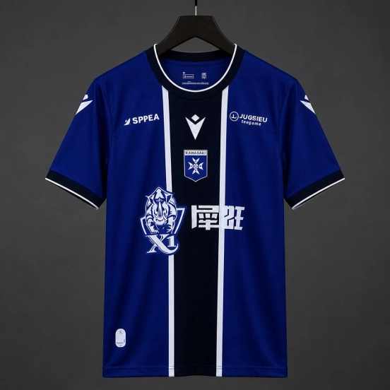 26/27 AJ Auxerre Third Navy Blue Jersey