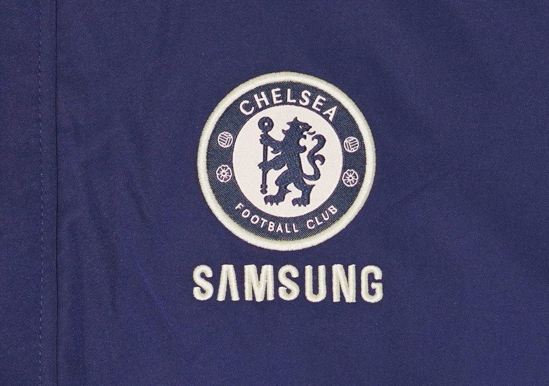 Retro 12/13 Chelsea Blue Full Zipper Windbreaker